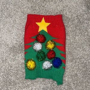 XS Dog Christmas Sweater